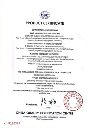 WS824 CERTIFICATE FOR CHINA COMPULSORY PRODUCT CERTIFICATION
